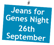 Jeans for Genes Night
26th September
